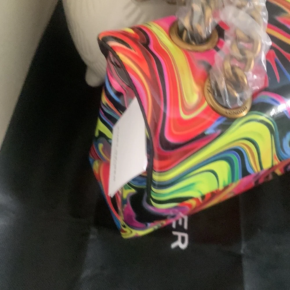 Kurt Geiger London Kensington X Marble Shoulder Bag - Picture 15 of 16